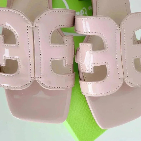 Sam Edelman winslow pink patent sandal mule 7.5 - Picture 5 of 12